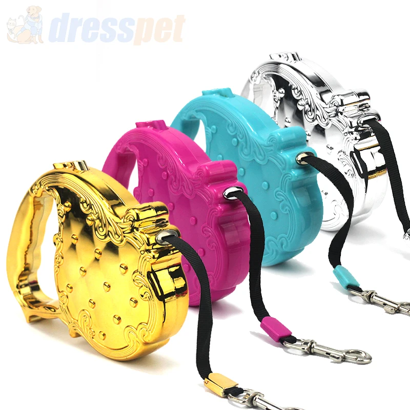 Выдвижной Поводок для собак веревка домашних животных товары маленьких средних