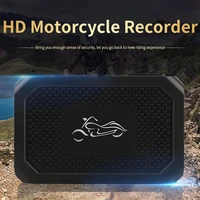 motorcycle front and rear waterproof dual video driving recorder locomotive night vision driving recorder motorcycle dvr