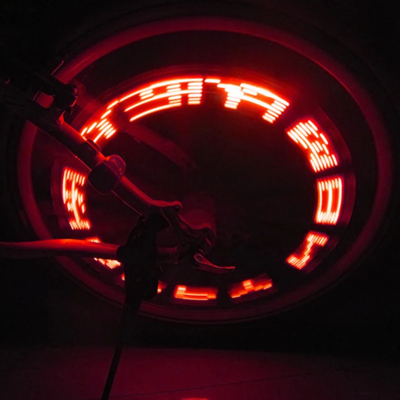 7 светодиодный велосипед шина говорит вспышка светильник MTB дорожные