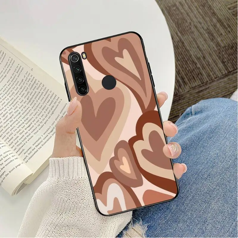 Purple Heart Swirl Pattern Phone Case Phone Case For Redmi K20 Note 5 7 7a 6 8 Pro note 8T 9 Xiaomi Mi 8 9 SE