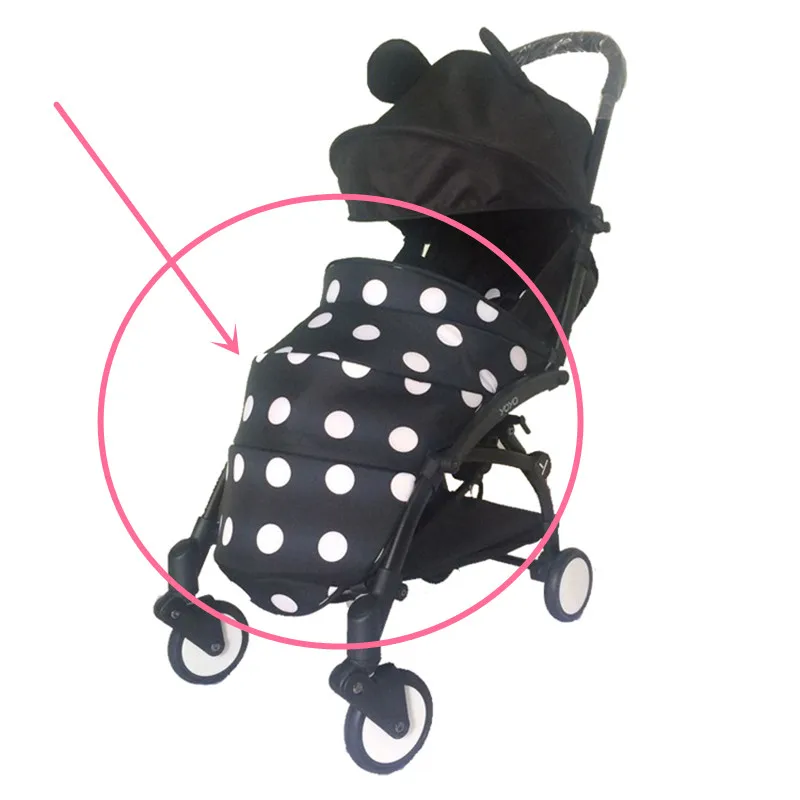муфта для коляски зима Аксессуары детской ног теплый чехол Yoyo Babyzen Yoya коляска