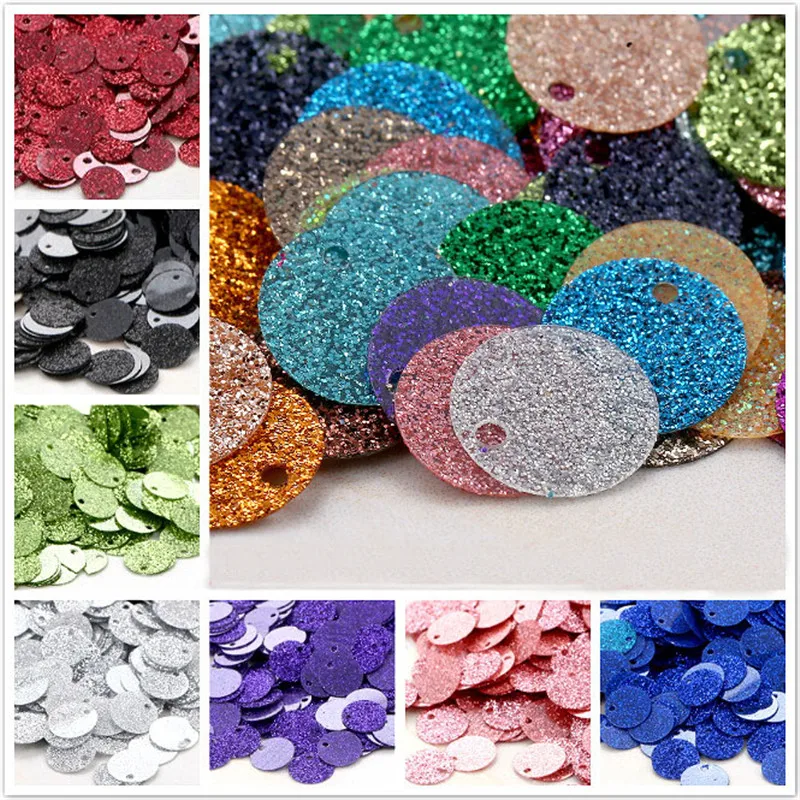 Блестки 10 мм блестящая пудра ПВХ блестки пайетки для шитья рукоделия DIY