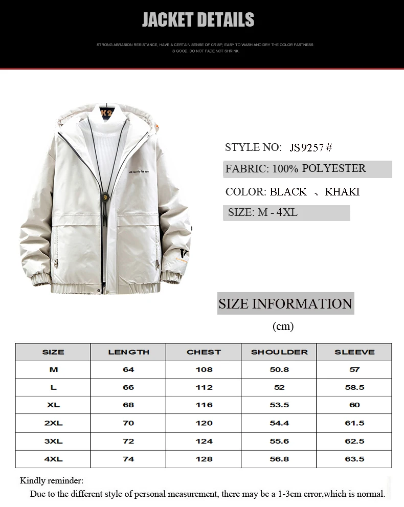 

2019 New Fashion Winter Jacket For Mens Thick Warm Themal Jacket Outdoor Windproof Casual Male Clothing Hooded Winter Coat Homme