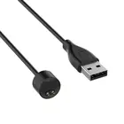 Сменный Магнитный Шнур USB Line, зарядное устройство, Портативный USB-кабель 40 см для зарядки, черный, совместимый с Xiaomi Mi Smart Band 5 6