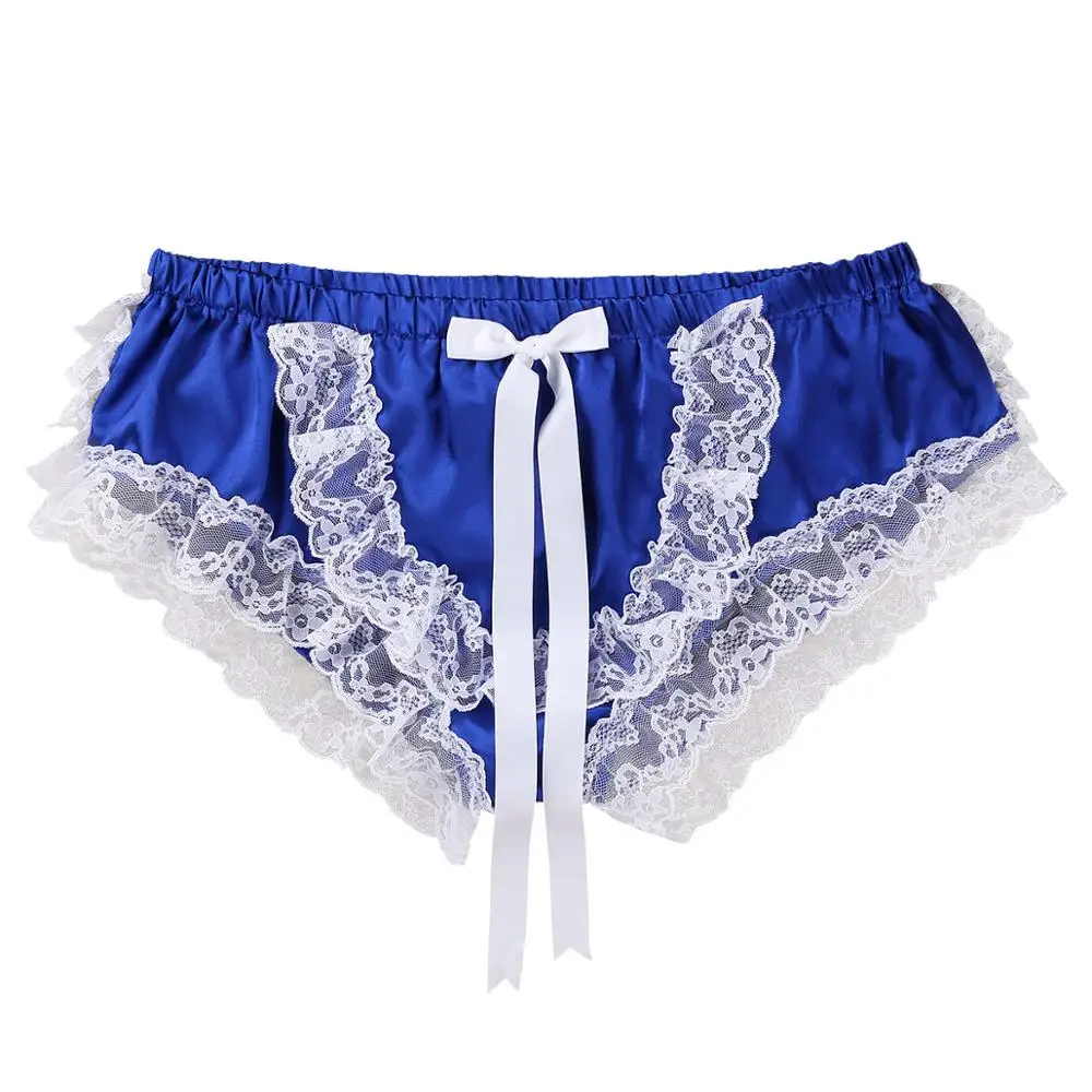 Трусы боксеры sпанси мужские с экзотическим бантиком джоки стринги блестящее