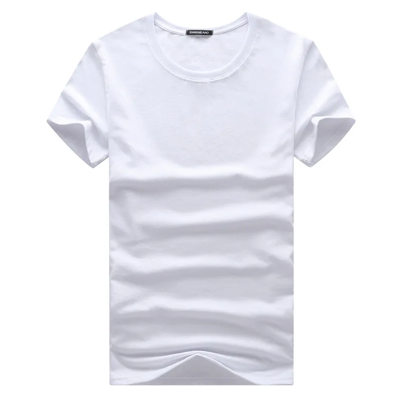 

5662-2021 foreign trade summer new men's high street hip hop round neck fashion personality oblique hem short-sleeved T-shirt