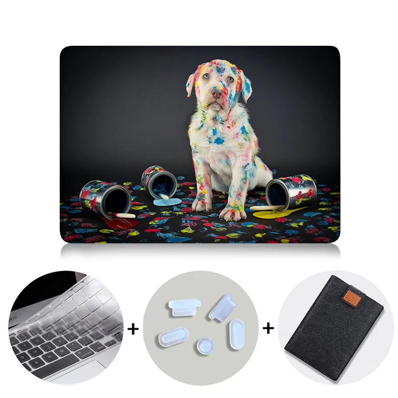 MB15 Чехол для ноутбука MTT, чехол для Macbook Air 11 13,3 Pro 13 15 retina, чехол с милой собакой для Apple Mac, чехол для книги, 12 дюймов, сумка для ноутбука - Цвет: MB15