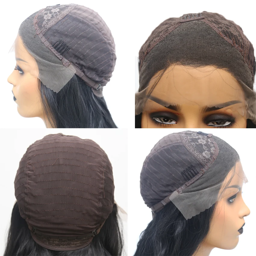 

RONGDUOYI High Temperature Curly Lace Wigs for Women Long Fiber Hair Synthetic Lace Front Wig Ombre Ash Blonded Cosplay Lace Wig