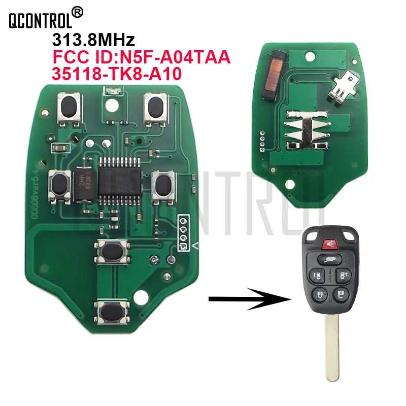QCONTROL автомобиль дистанционного ключа печатная плата с ID46 чип N5F A04TAA подходит для