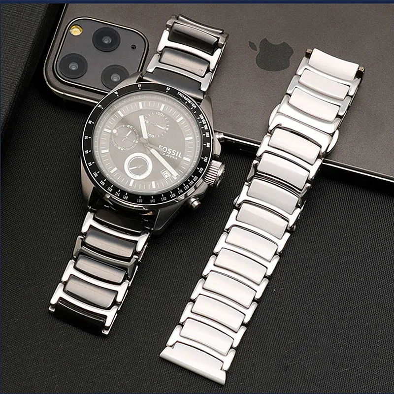 

Ceramic Watch Strap for Huawei Watch GT 2 46mm 42mm Pro Band for Samsung Galaxy Watch 3 41mm 45mm Active 2 Galaxy 46mm 42mm