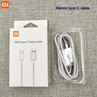 Оригинальный кабель xiaomi MI 6, 6X, USB 3,1, type c, 100 см, 2 А, шнур для быстрой зарядки для MI 10, 9 PRO, MIX 2, 2S, 3, redmi note 7, 8, 8A, 8T, K20 pro