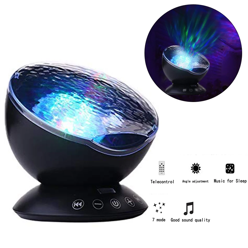 Ночник светильник с дистанционным управлением для детей декор в виде русалки