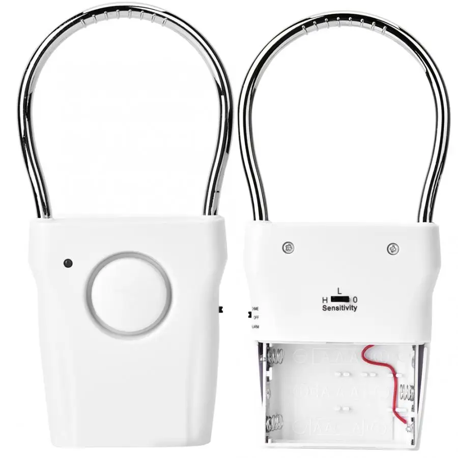 120dB Portable Door Sensor Alarm Handle Touch Anti-theft Security Siren Hotel Safety Stop | Безопасность и защита
