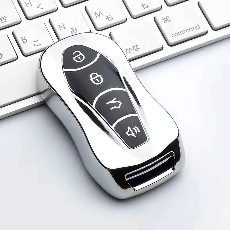 ТПУ чехол для автомобильного пульта дистанционного управления Geely Azkarra Tugella FY11 2019