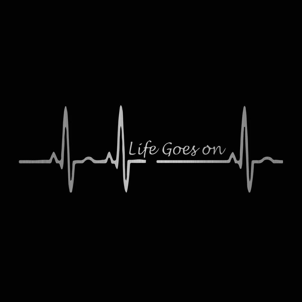 17 5 см * 8 автомобильные наклейки и Life Go On виниловые на окна двери для