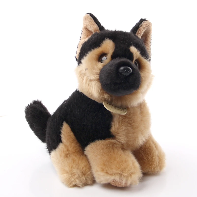 Aurora Toys Dog Breed with a Long Silky Coat Long Plush German Shepherd Dog Funny Doll Toys for Children Birthday Christmas Gift