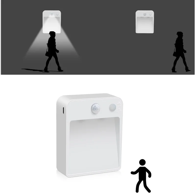 

Smart Motion Sensor Led lights for Kitchen Room outdoor Cabinet bathroom toilet Stairs garden de movimiento Auto PIR Night Light