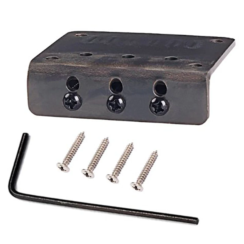 3 строки хром Hardtail Регулируемый мост для коробки сигары гитарные части|Детали и