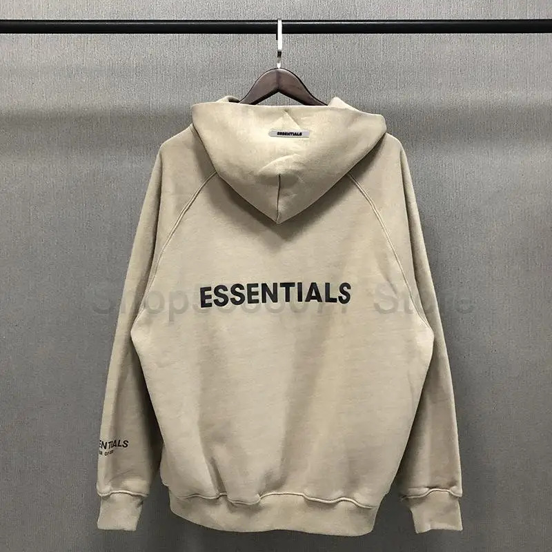 

fog Essentials Zipper Hoodies Reflective Hoodie For Men Women Streetwear Sweatshirt Zipper Oversize Hoody Coat Clothing