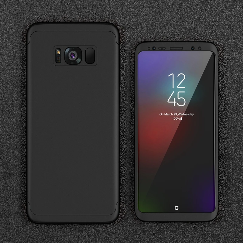 Чехол для Samsung Galaxy Note9 для Samsung Galaxy S10 Plus Note 8 S7 Edge S20 S21 Ultra 360 Hard PC Cover S9 S8 20 on.