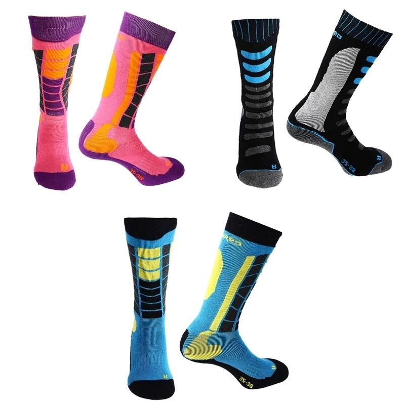 Спортивные носки для сноуборда зимние теплые лыжные термоноски толстые