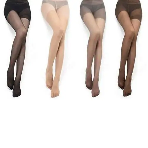 2021 Lowest Price 5 Pairs Sexy Women Girl Nylon Sheer Long Pantyhose Fashion Tights Dress Stockings pantalon femme pończochy | Женская