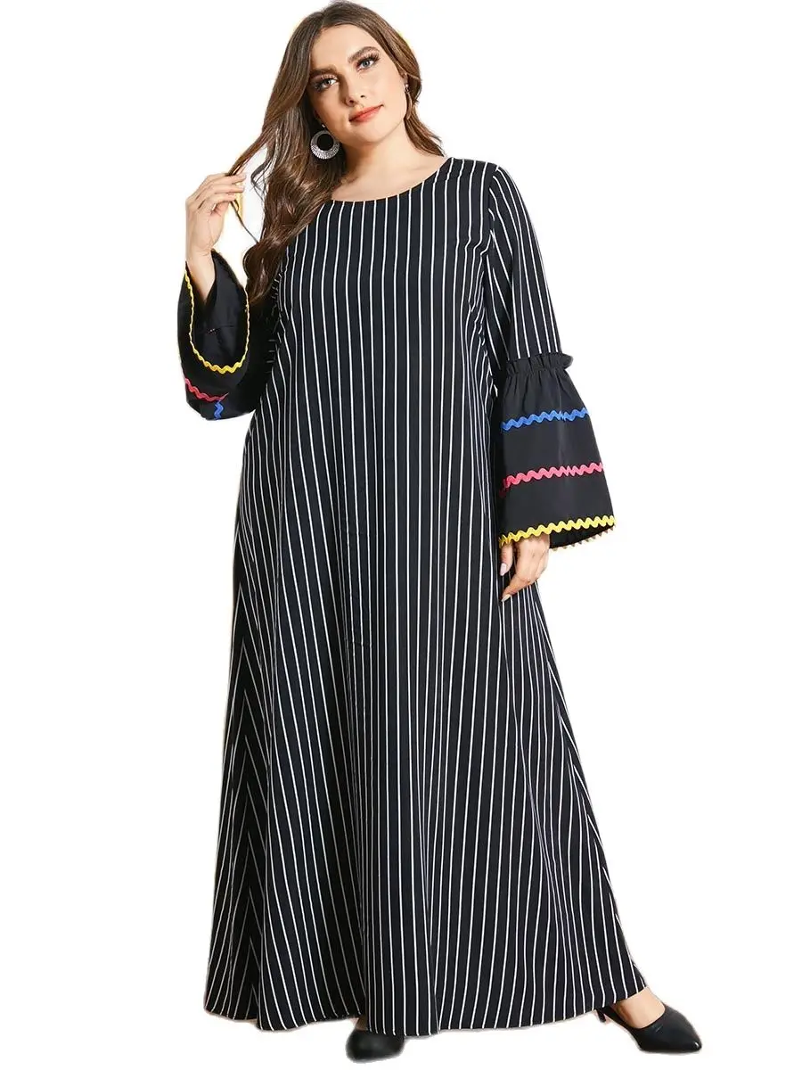 

Турецкая одежда от производителя, мусульманское платье из Паранджа, вечернее платье с длинным рукавом, Abaya Faldas для женщин из Дубая Mc2064