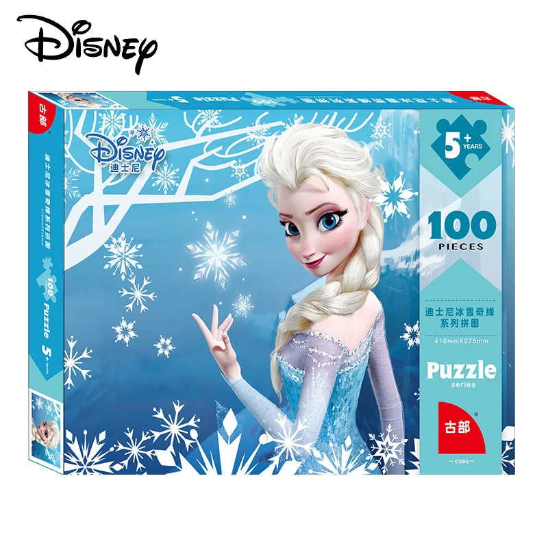 Disney Новая принцесса 100 шт головоломка Marvel Человек паук Томас Мультфильм забавная