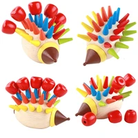 new products childrens wooden toy fun toys hedgehog