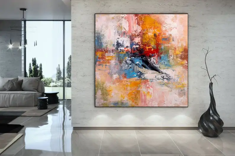 

Art Home Decor Modern Decor Original Large Abstract Living Room Wall Art Custom Art Canvas Pictures Decorated Children's Room