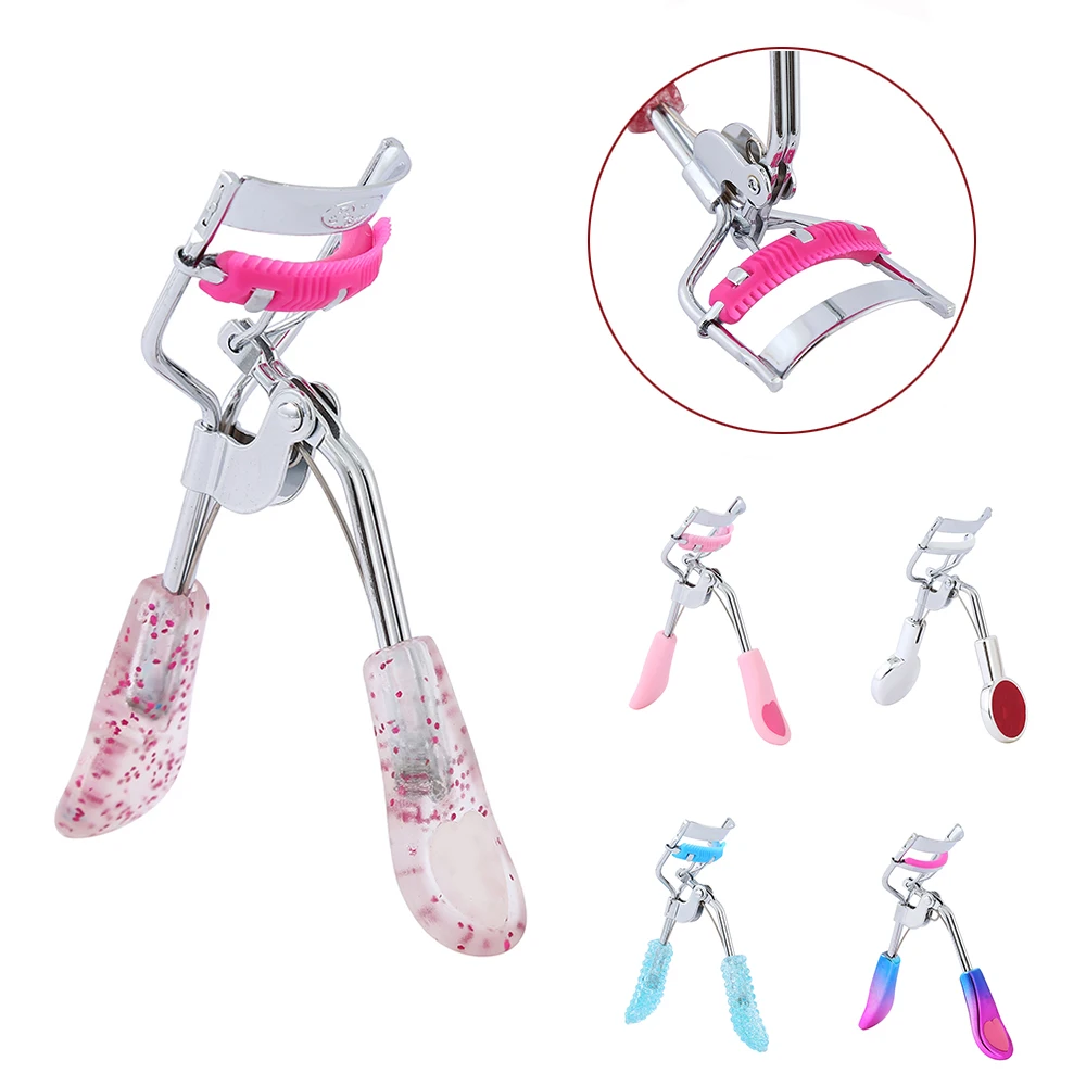 

1Pcs Comb Eyelash Curler Professional Eyelash Curler Folding False Eyelashes Auxiliary Eyelash Curling Clip Small Makeup Tool
