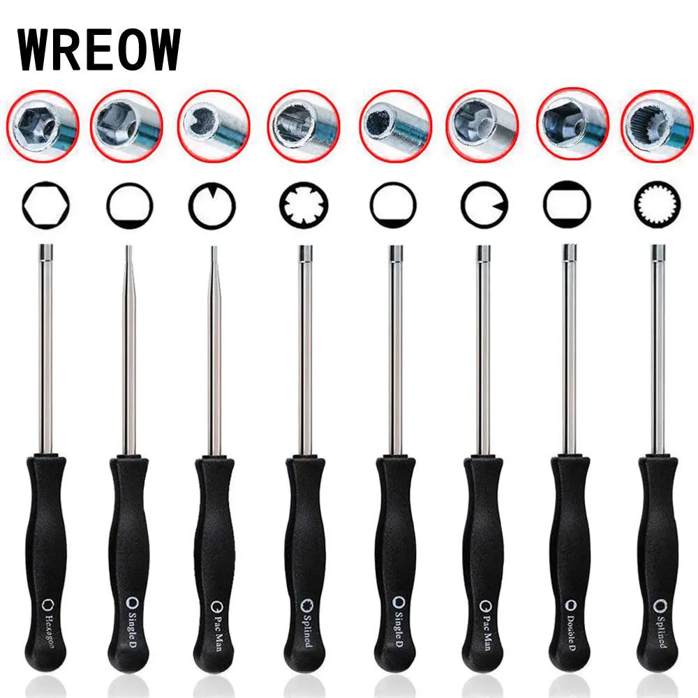 

Carburetor adjusting Screwdriver Adjustment Tool Single D Double D Hexagon Hex Socket Screwdrive Driver Small Engine Repair Tool