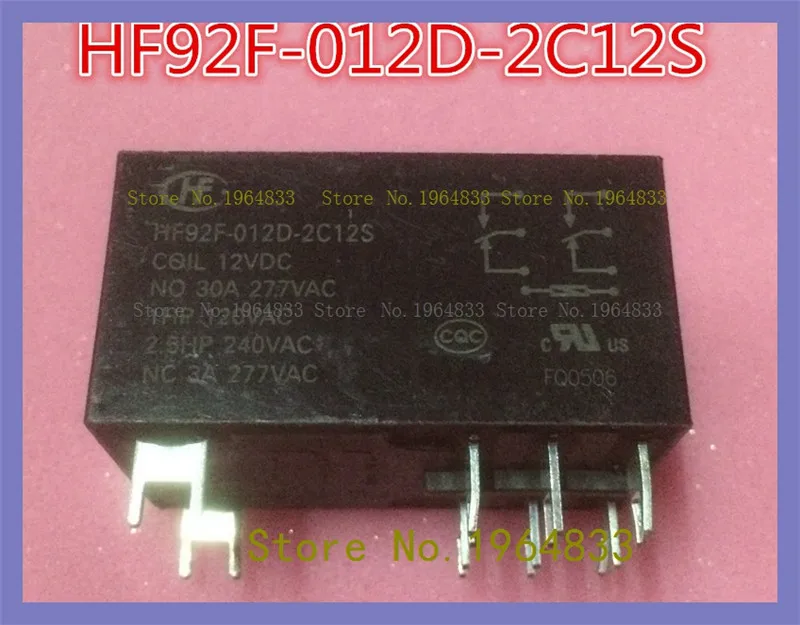 

HF92F-012D-2C12S 30A 12VDC