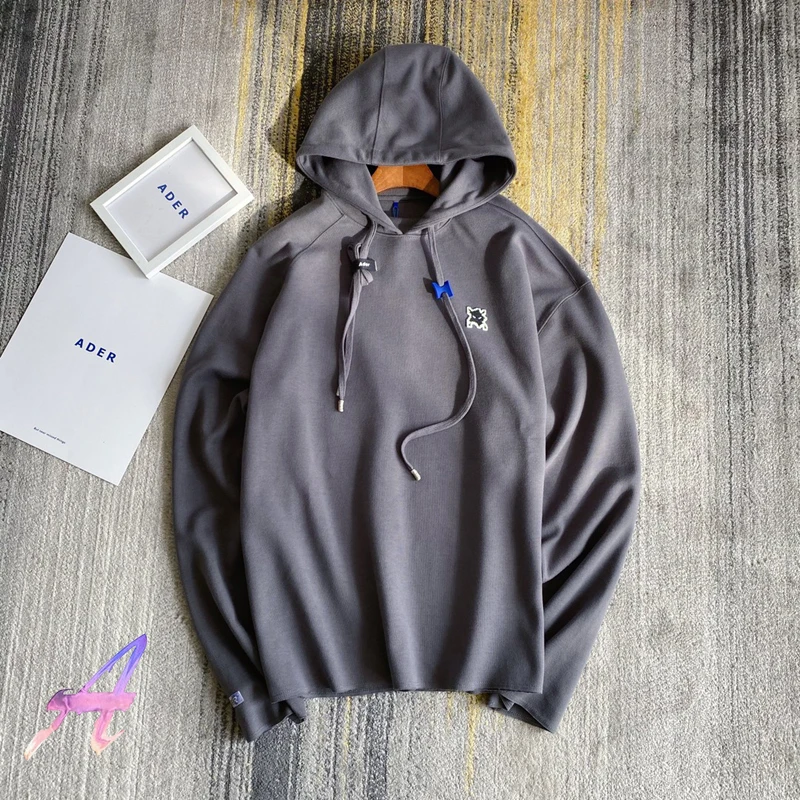 

ADER ERROR Men Women Same Style Sweatshirt High Quality Drawstring Hoodie Adererror Little Monster Casual Pullover Haikyuu