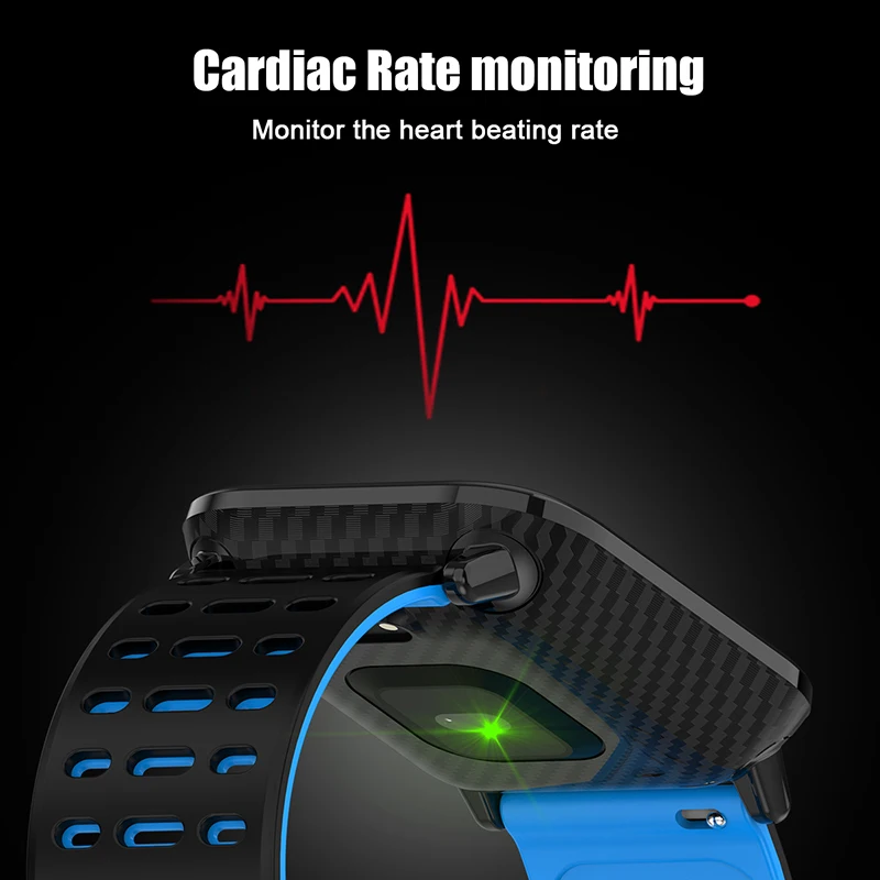 LIGE 2019 новинка полный экран сенсорный спортивный умный Браслет пульсометр