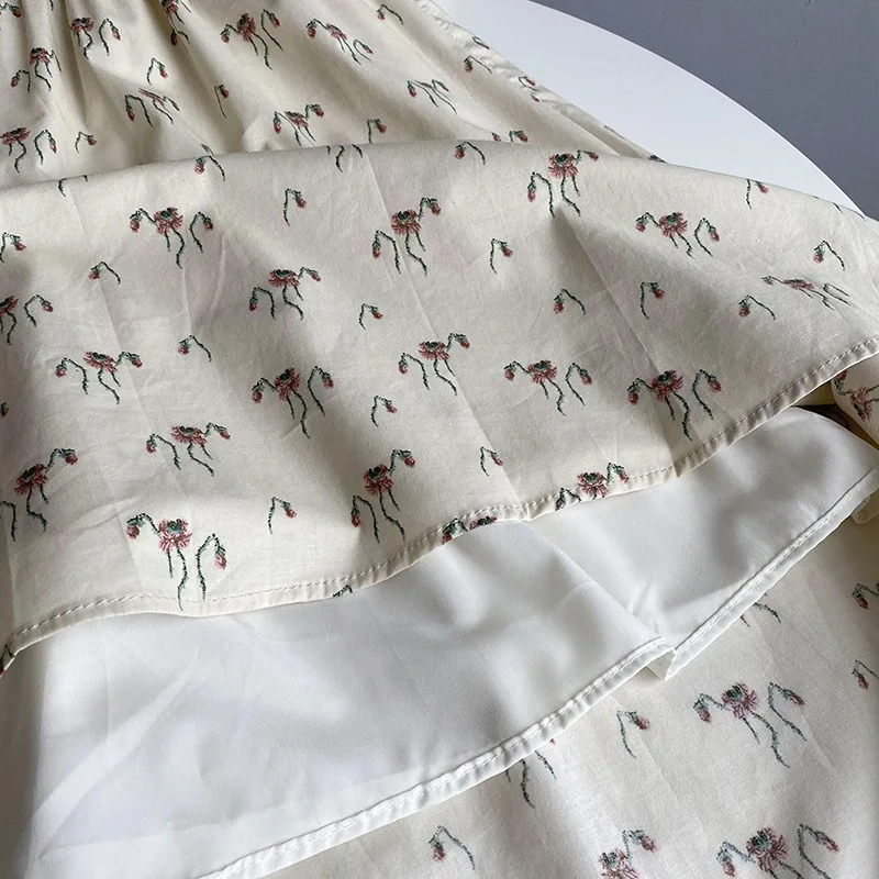 

Nice Women Summer Floral Dress Short Puff Sleeve Flower Print Slim Women Sexy Dress Vestidos Boho Women Vacation Cotton Dress