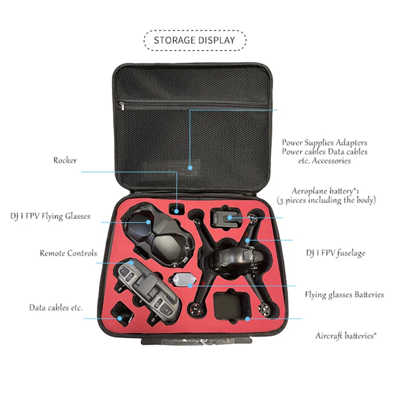 сумка для хранения dji fpv hardshell водон