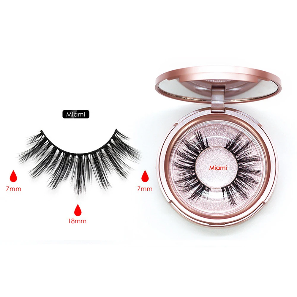 Магнитный поддельный Пинцет для ресниц Набор Натуральных магнитов жидкая