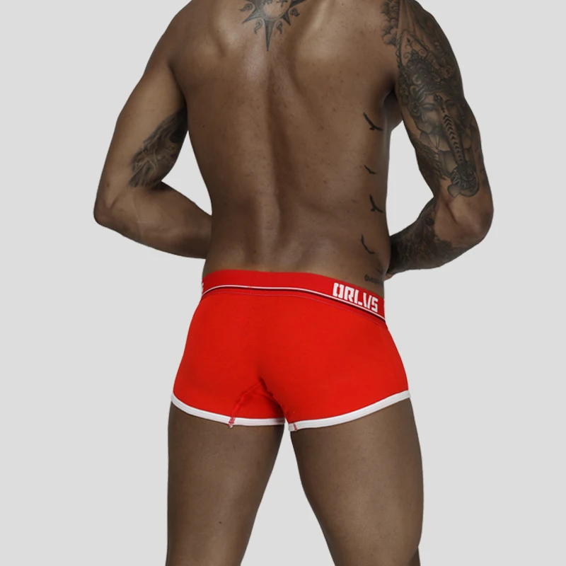 Сексуальное мужское нижнее белье боксеры шорты хлопковое Мужское мужские трусы