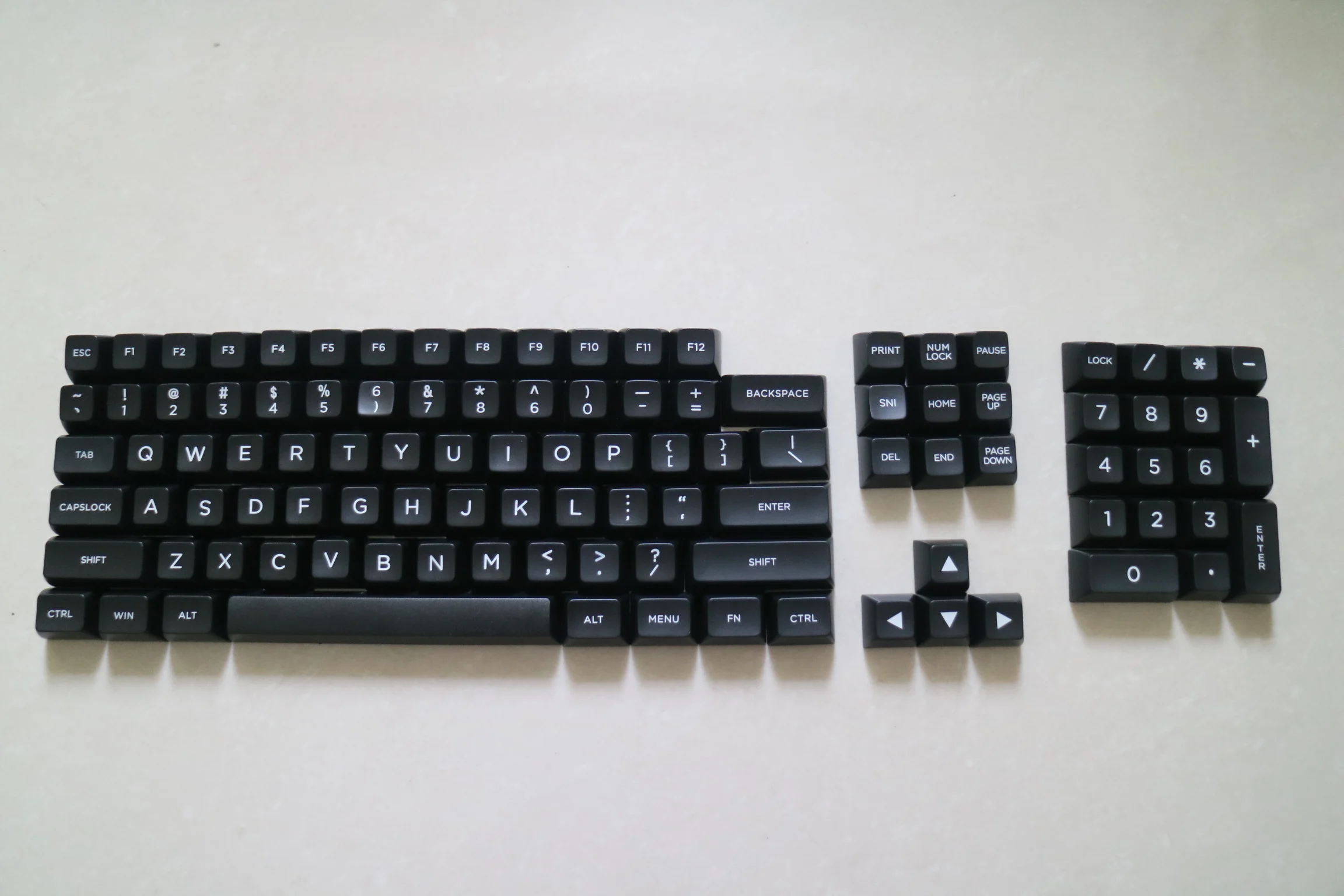 Filco SA высота крышки ABS материал SP черно-белая крышка (104-87) Keycap | Компьютеры и офис