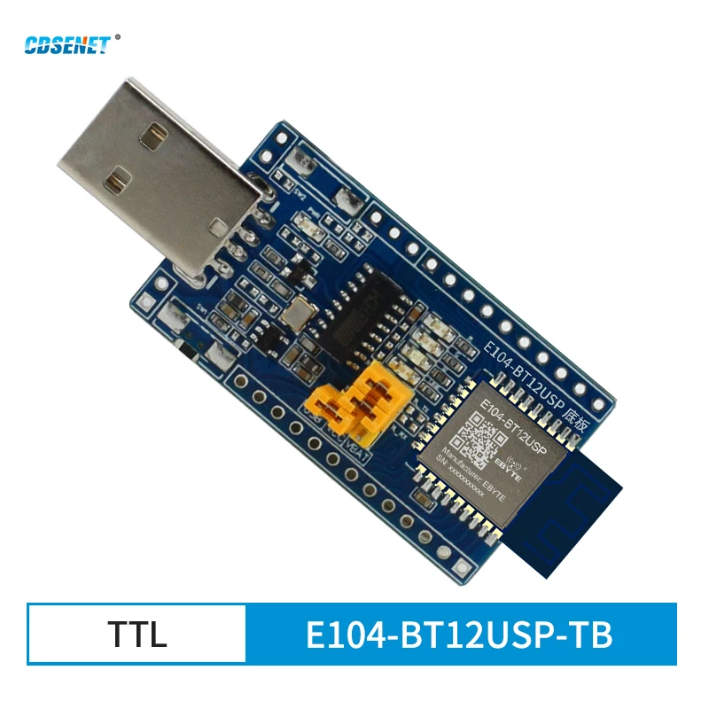 TLSR8253F512 комплект для тестирования BLE с голубыми зубьями Sig Mesh V1.0 Standard 10 дБм 2,4 ГГц UART SMD USB E104-BT12USP-TB Tset Beta CDSENET