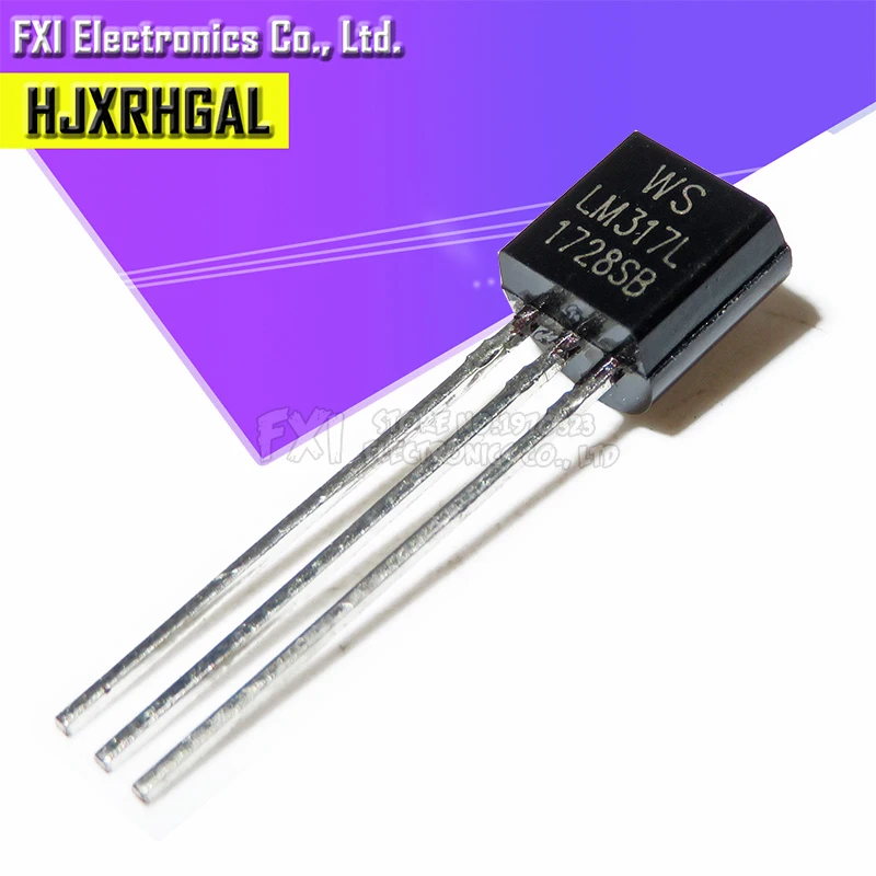 20 штук LM317 LM317LZ TO92 Напряжение регулятор 1 2 V постоянного тока до новый оригинальный