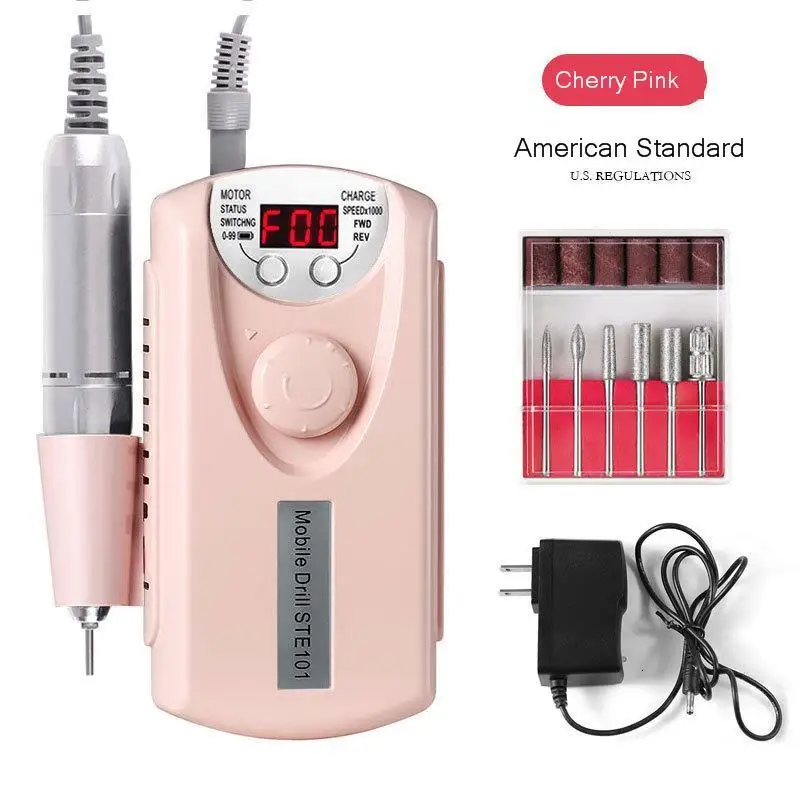 Электрическая дрель для ногтей 30000 об/мин оборудование дизайна вспомогательный