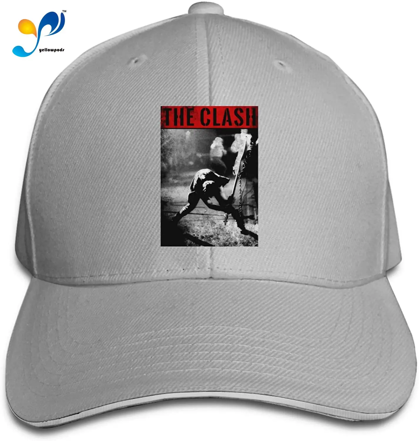 

Clash The Smashing Guitar Unisex Baseball Cap Washed Cowboy Hat Adjustable Sun Hat Peaked Sandwich Hat