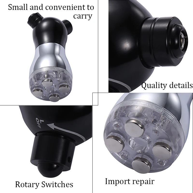 Радиочастотный массажер для лица без иглы мезотерапии электропорации красоты