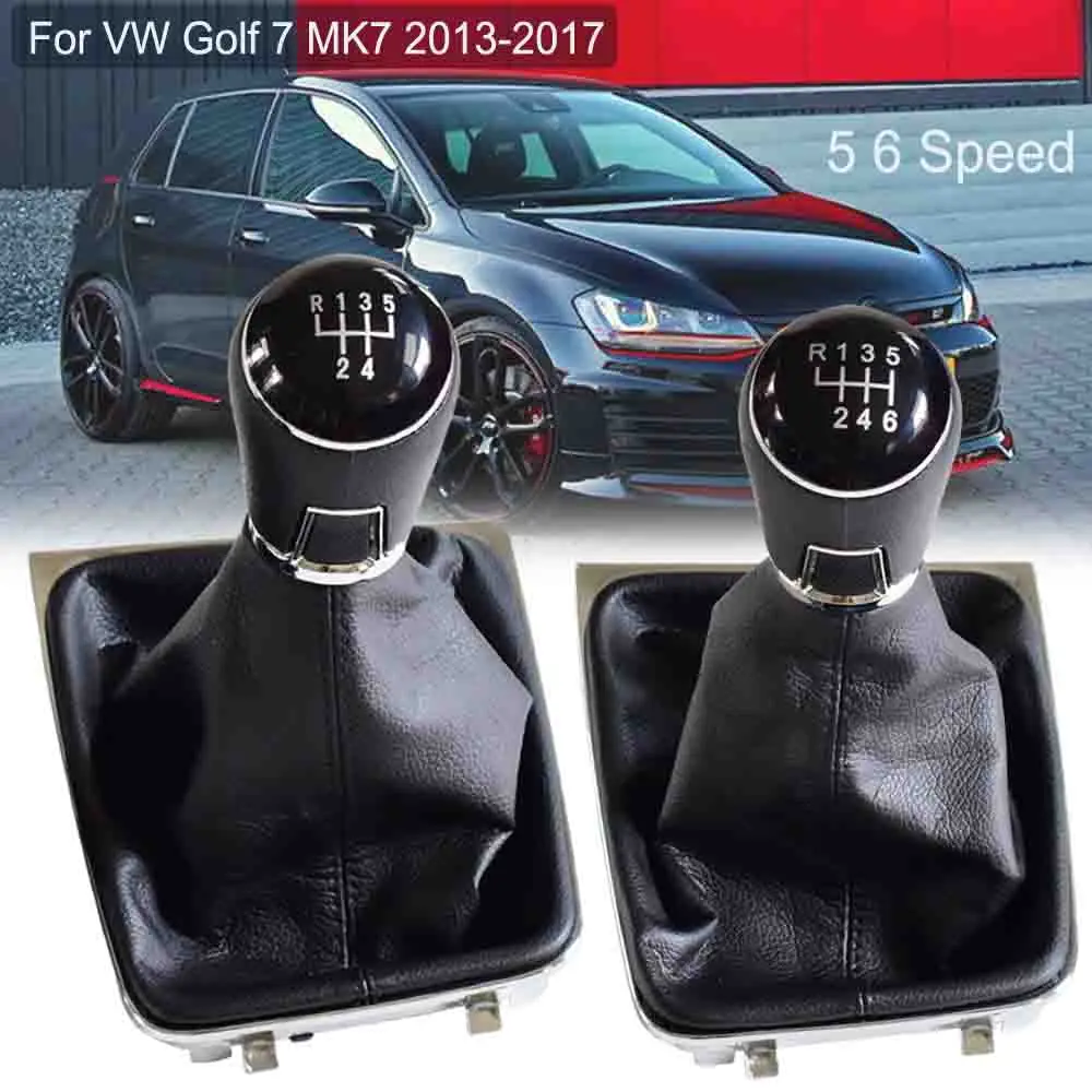 5 скоростей 6 ручка переключения передач гандбол в комплекте для Volkswagen VW Golf 7 MK7