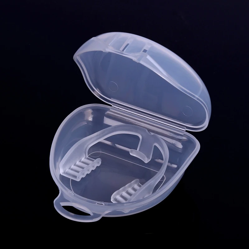 

1pcs Sleep Aid Silicone Dental Mouth Teeth Grinding Molar Bruxism Eliminate With Box Oral Care