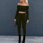 Женская модная одежда, спортивная одежда, весна-осень-зима, женские облегающие спортивные костюмы с длинным рукавом, повседневный комплект из 2 предметов