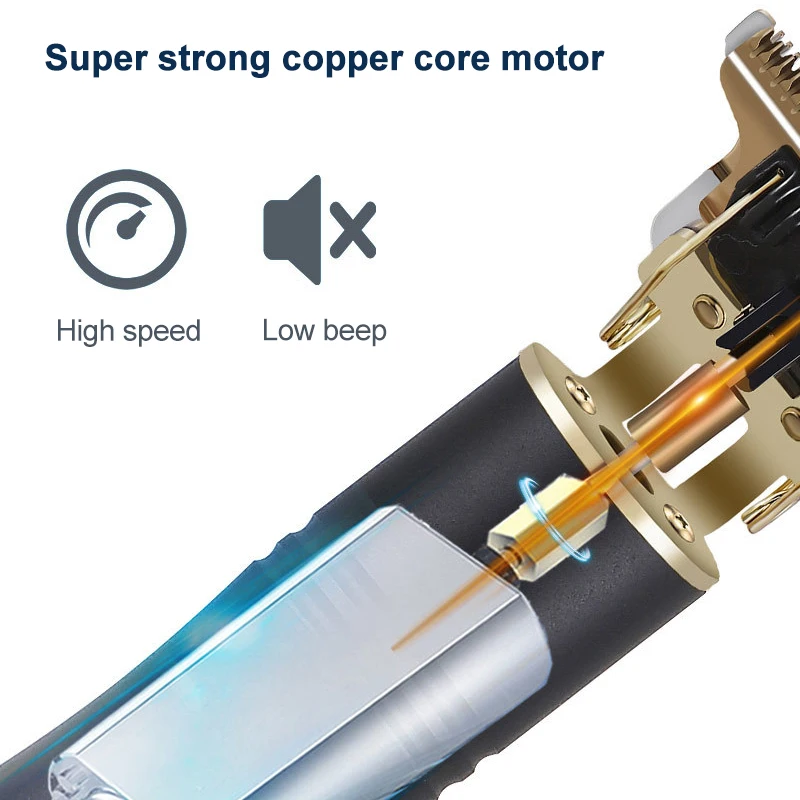 Машинка для стрижки волос TUE88 аккумуляторная USB электробритва | Дом и сад
