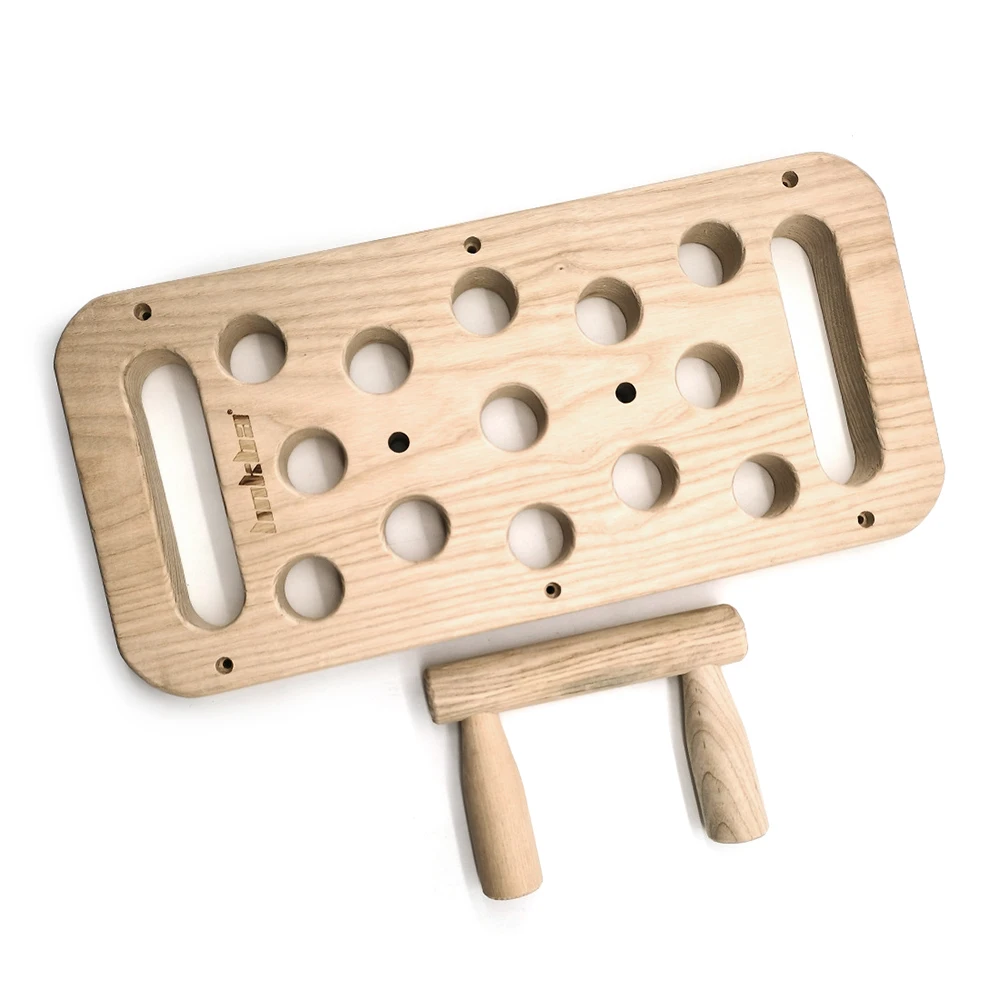 

2PCS Rock Climbing Fingerboard Strength Rock Tools Hangboard Strength Board Sport Fingerboard Training Outdoor Climbi Training